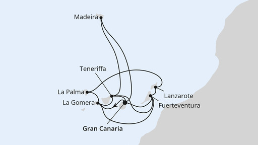 Grosse Kanaren Reise mit La Gomera und Madeira